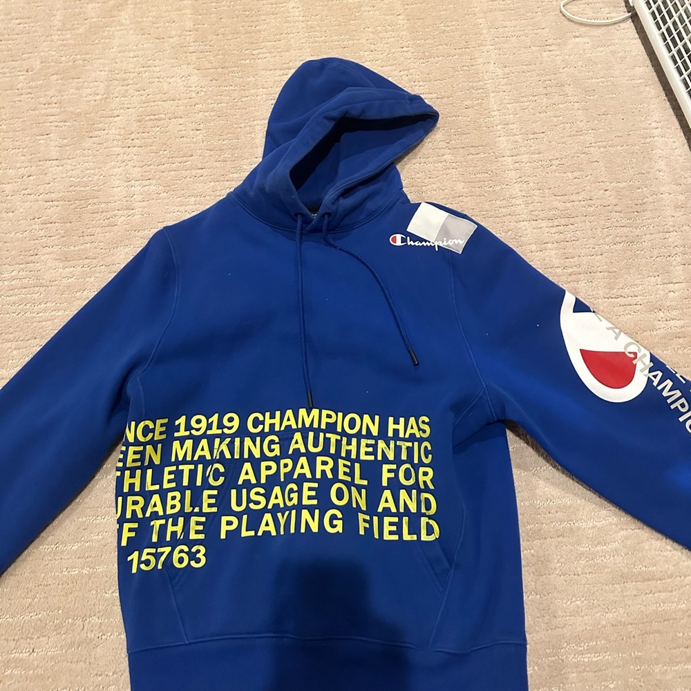 Champion Men’s Blue Hoodie